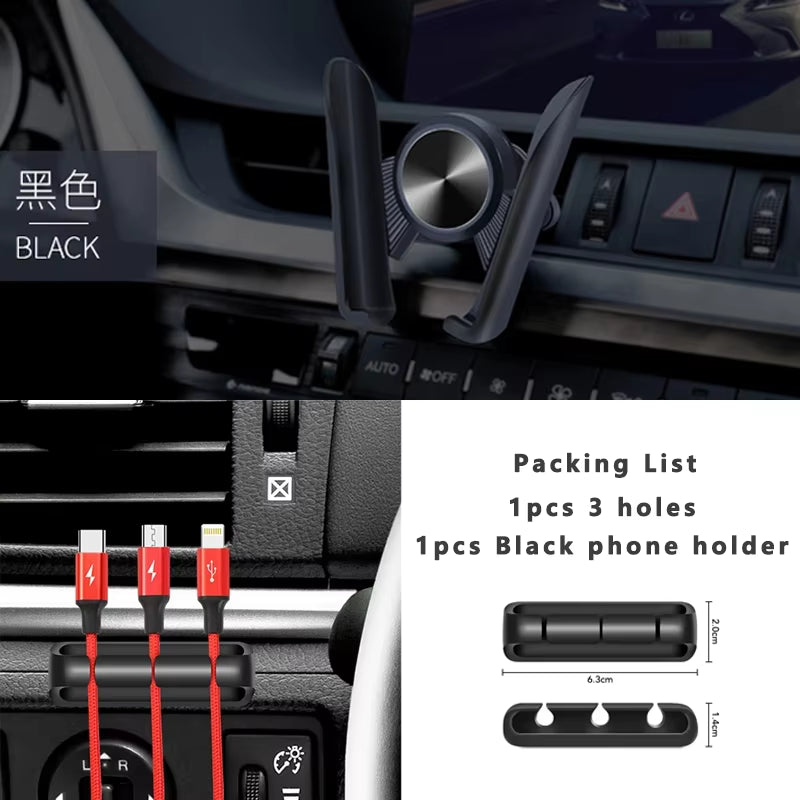 Gravity Car Phone Holder Mobile Stand Smartphone GPS Support Mount No Magnetic Mobile Phone Stand Support Smartphone