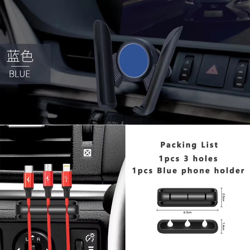 Gravity Car Phone Holder Mobile Stand Smartphone GPS Support Mount No Magnetic Mobile Phone Stand Support Smartphone