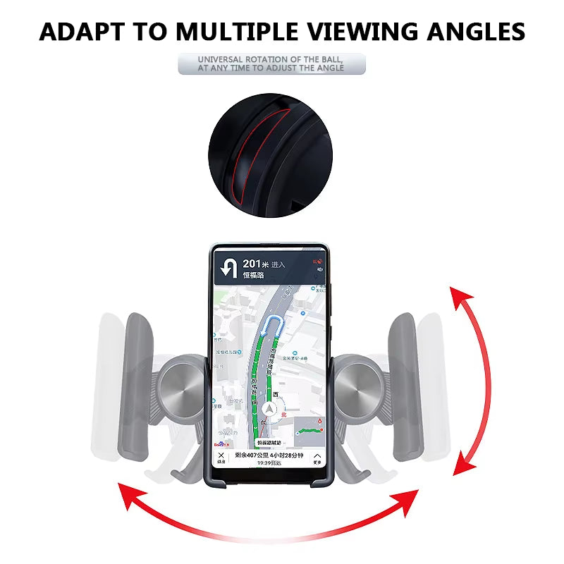 Gravity Car Phone Holder Mobile Stand Smartphone GPS Support Mount No Magnetic Mobile Phone Stand Support Smartphone