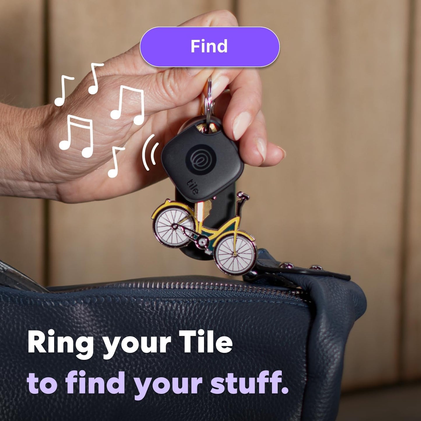 Life360 Mate (2024) Bluetooth Tracker - Key Finder and Item Locator for Keys, Bags, and More, Compatible with iOS and Android, Single Pack (Black)