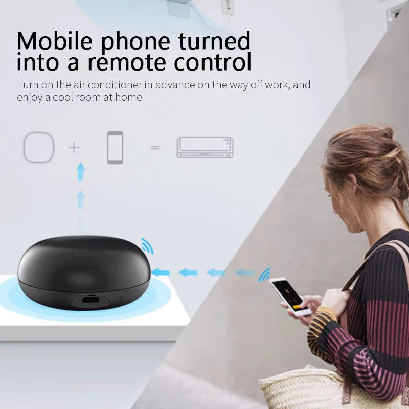 Wifi Smart Universal IR Remote Control DIY Infrared Remote Control for TV Air Conditioner via Alexa Google Home Tuya Smart Life