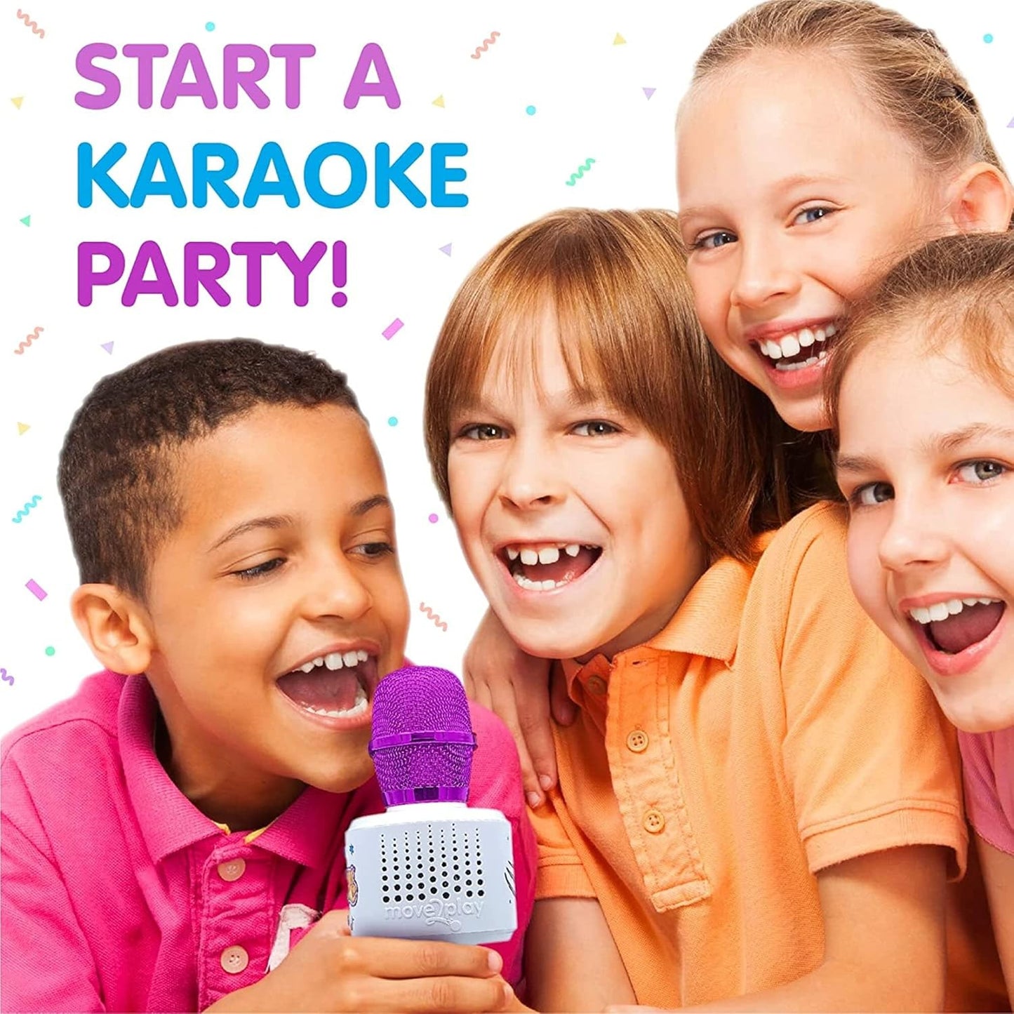 , Motown Karaoke Microphone | Includes Hit Motown Songs & Bluetooth | Valentine'S Day & Birthday Gift | Toy for All Ages - 2, 3, 4, 5, 6+ Year Old Girls, Boys & Toddlers