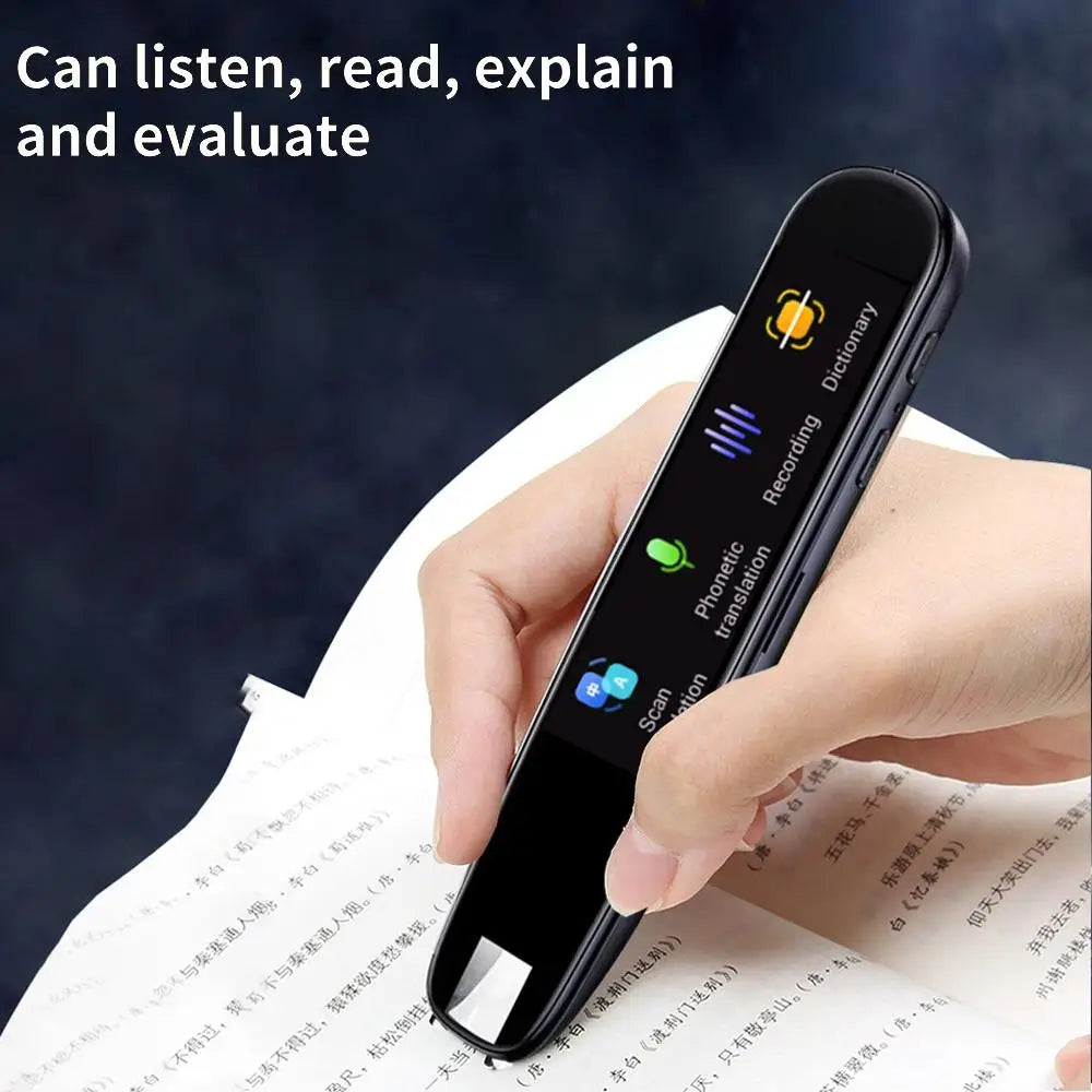 Language Translation Scan Reading Pen Offline Translation Pen Dictionary Pen Student Scanning Pen Intelligent Point Reading Pen